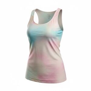 Colorful Tie-Dye Women's Tank Top